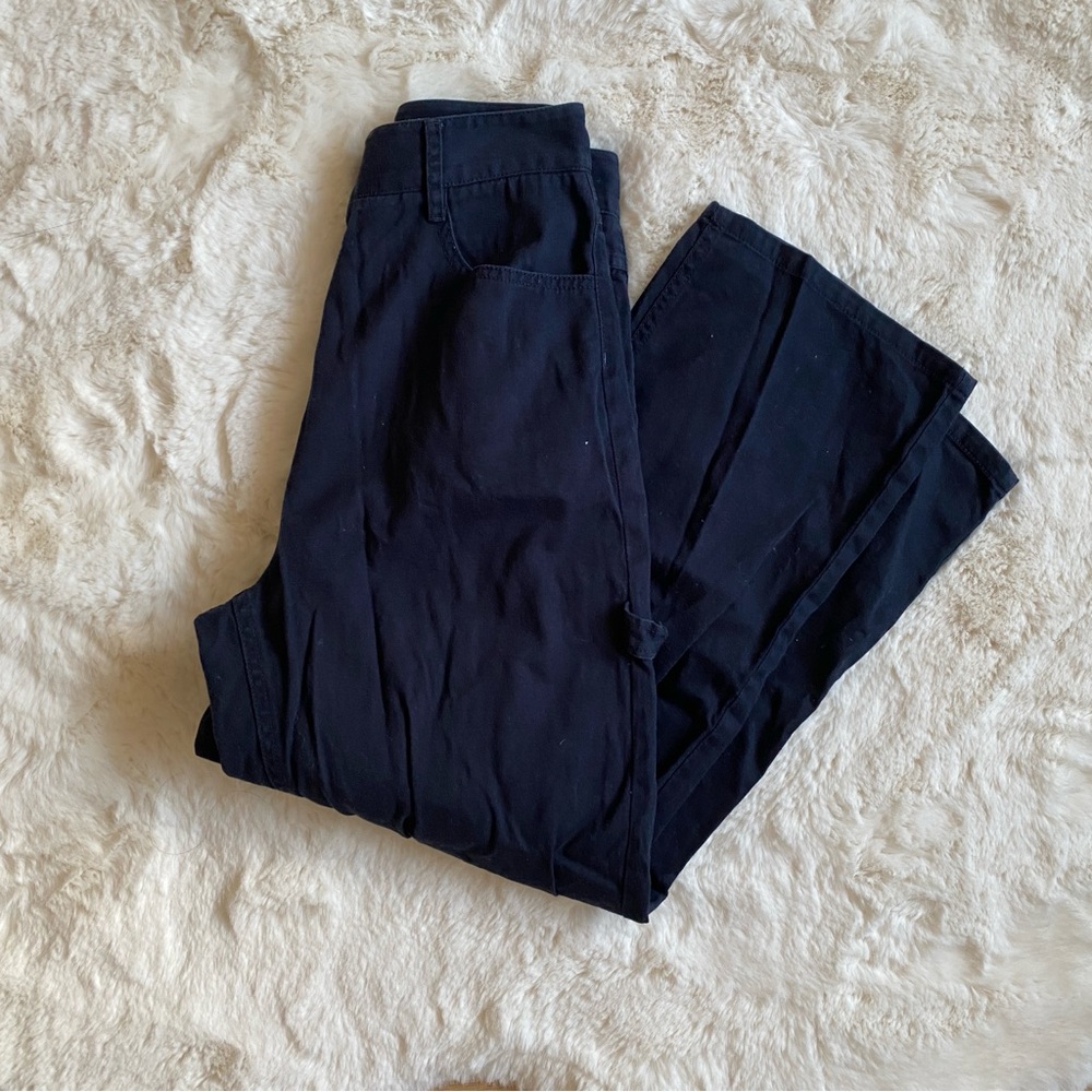 Tibi twill carpenter crop pant